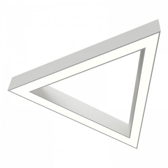 LTDL4DA | Linear LED Triangular Aluminum Luminaire