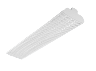 CHB HIGH PERFORMANCE LOUVERED FLUORESCENT HIGHBAY LUMINAIRE