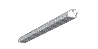 SW HIGH QUALITY SINGLE LAMP FLUORESCENT NARROW WRAP LUMINAIRE