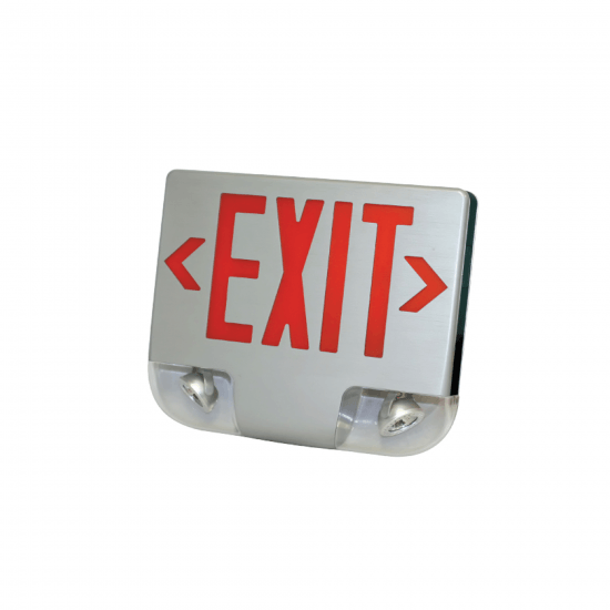 XEM3U Die-Cast Aluminum LED Exit & Emergency Com