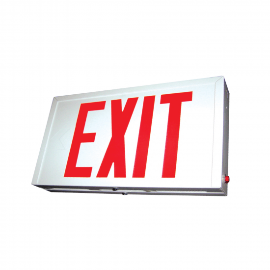 X12U Steel LED Exit Sign