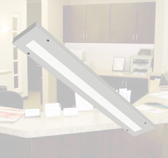 BTWC - LED Under Cabinet Luminaire with Tamper-Proof Cover