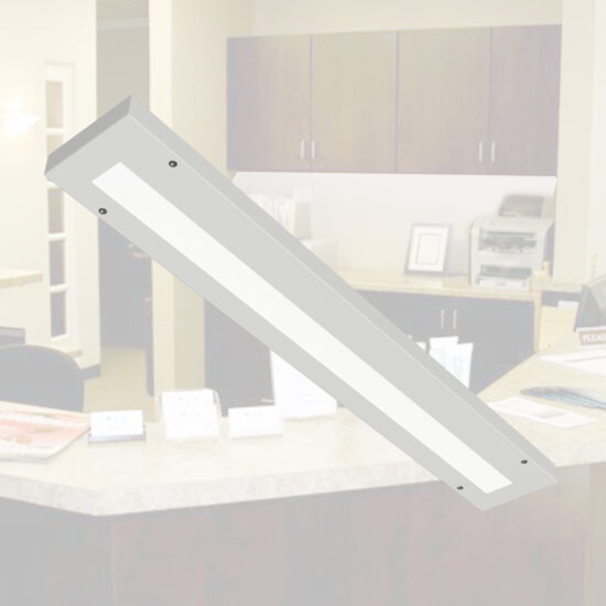 BTWC - LED Under Cabinet Luminaire with Tamper-Proof Cover