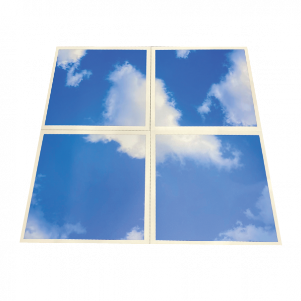 CSKY LED Cloud Image Flat Panel (Set of 4 Continuous Panels