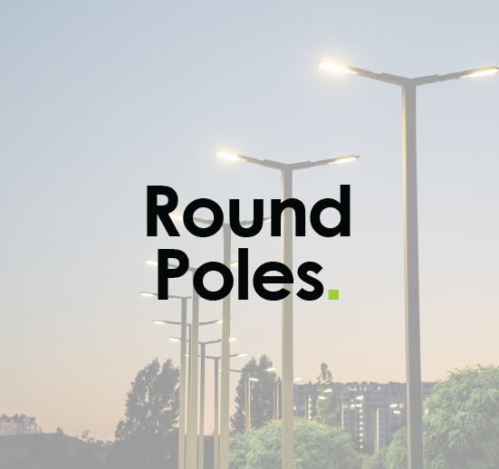 Straight Steel Round Poles