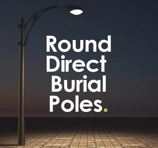 Round Direct Burial Poles