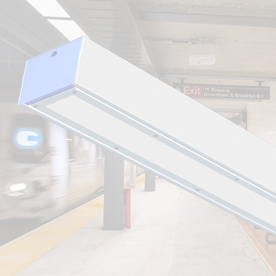 LDL6WL - 6"x6" Linear Surface mount or Suspended