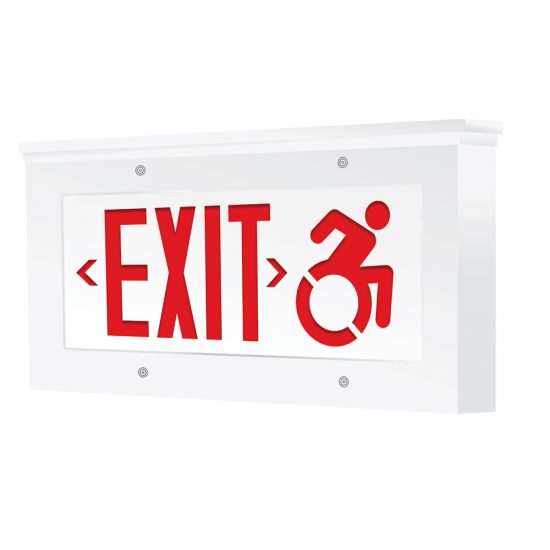 BABC - CONNECTICUT ISA PRISON GRADE LED EXIT SIGN