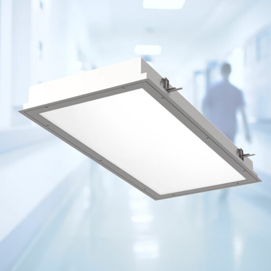 BHA - RECESSED AND SECURE LUMINAIRE