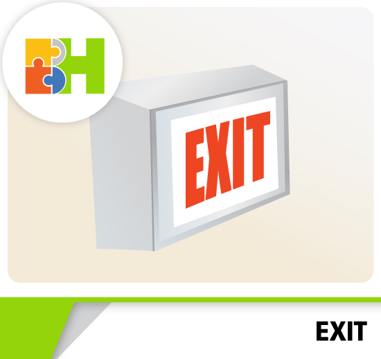 BH Exit Signs