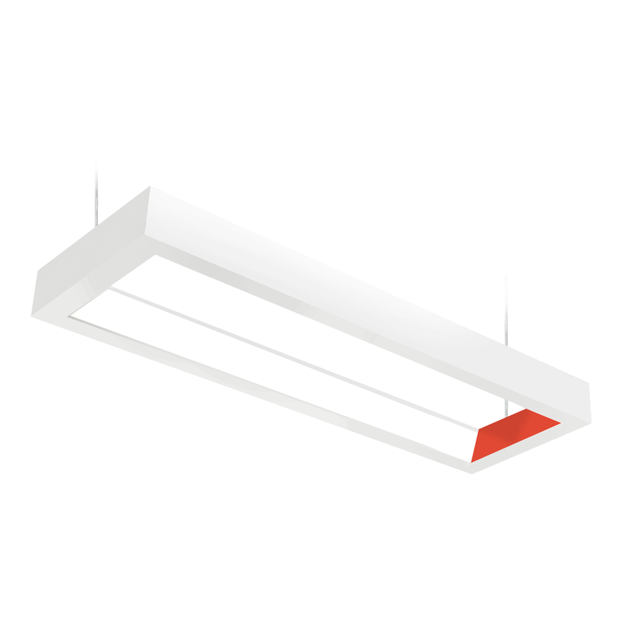 LDLOC – LINEAR LUMINAIRE WITH AN OPEN CENTER, PENDANT MOUNT