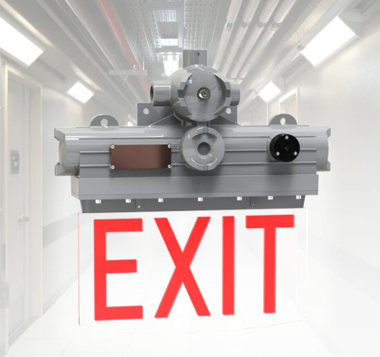 XPEX - EXPLOSION PROOF EDGE LIT LED EXIT SIGN
