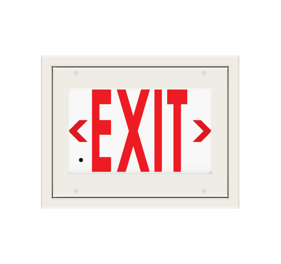 BABU  |  Wall, Top of Side Mount Exit Sign