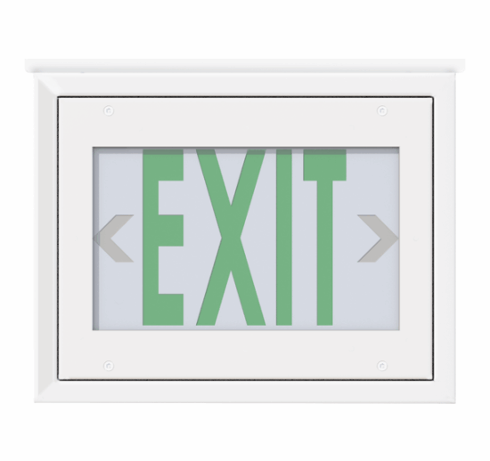 BABT  |  Top Mount Exit Sign