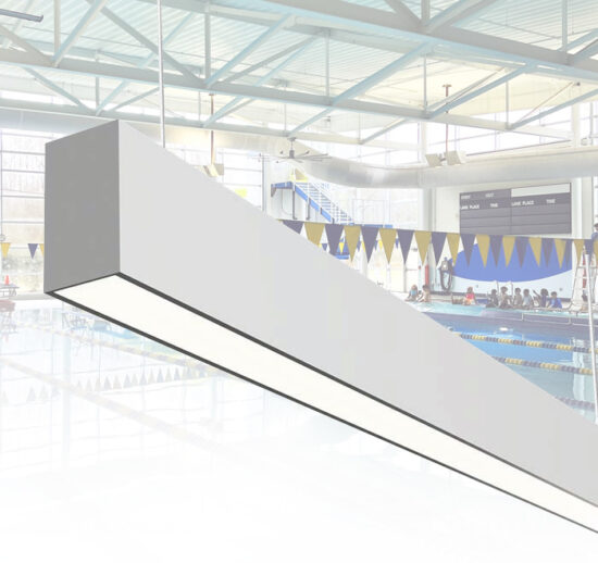 X4NAT | 4.0" X 4.5" LINEAR SUSPENDED FOR NATATORIUMS