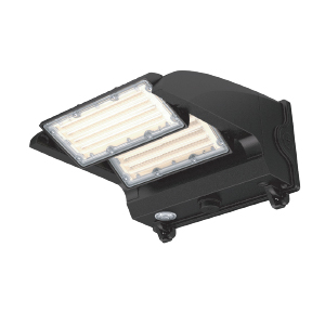 DLWP - IP65 Rotating Wall Pack, Dual Lens